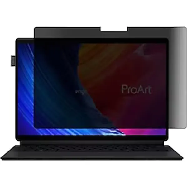 Engo Asus Proart PX13 13.3 İnç İle Uyumlu Hayalet Ekran Koruyucu Notebook, Yandan Görünmeyen Anti-Spy Gizlilik (Privacy) Laptop Koruması, 9H Temperli Nano Kırılmaz Esnek Cam, Parlama Önleyici