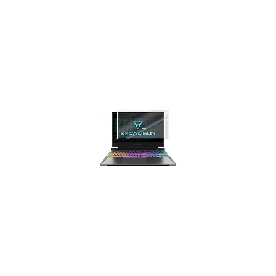 Engo Casper Excalibur G870 15.6 İnç İle Uyumlu Mat Ekran Koruyucu Notebook, Yansıma Ve Parlama Önleyici Parmak İzi Bırakmayan Laptop Koruma, 9H Temperli Kırılmaz Esnek Nano Cam 16:9
