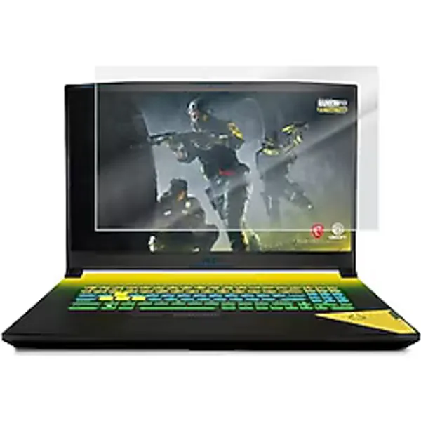 Engo MSI Crosshair 17 B12ugsz 17.3 İnç İle Uyumlu Mat Ekran Koruyucu Notebook, Yansıma Ve Parlama Önleyici Parmak İzi Bırakmayan Laptop Koruma, 9H Temperli Kırılmaz Esnek Nano Cam 16:9