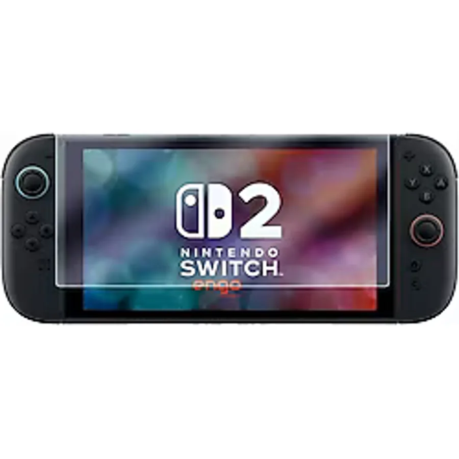 Engo Nintendo Switch 2 Nano Ekran Koruyucu 7.9 Inç Oyun Konsolu Parlak - Şeffaf