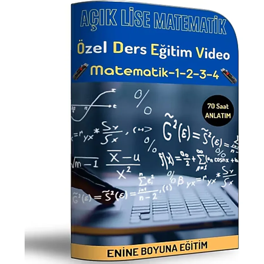 Enine boyuna açık lise matematik özel ders eğitim video seti