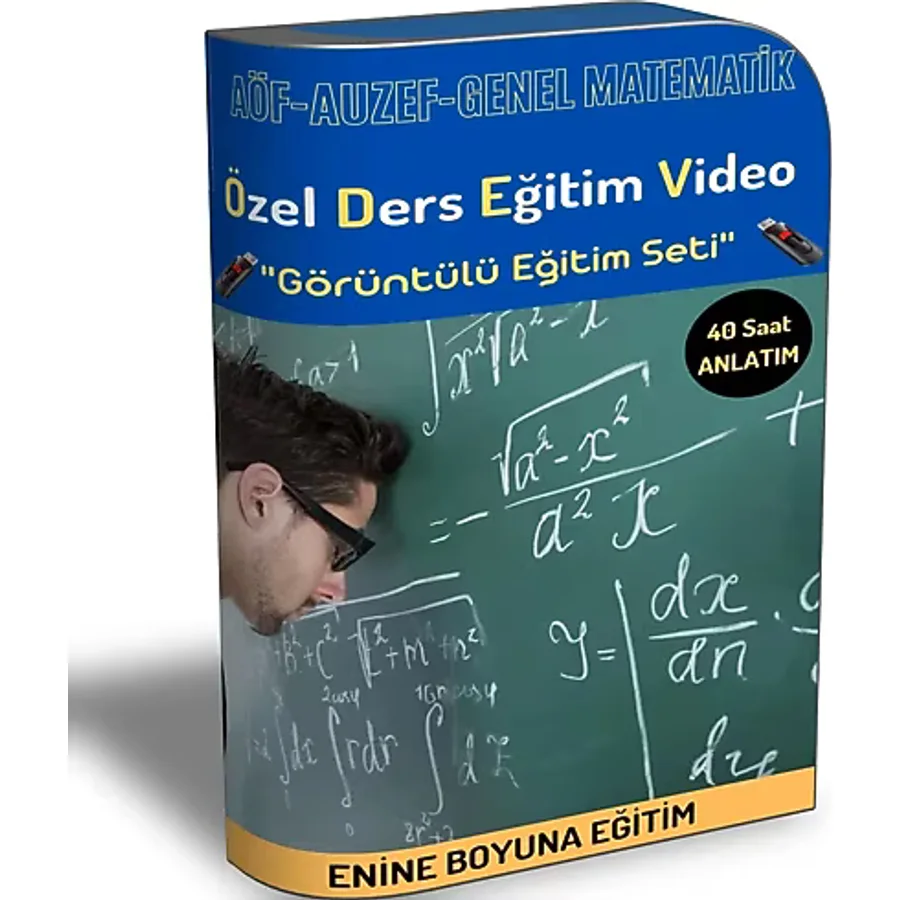 Enine boyuna aöf genel matematik özel ders eğitim video seti