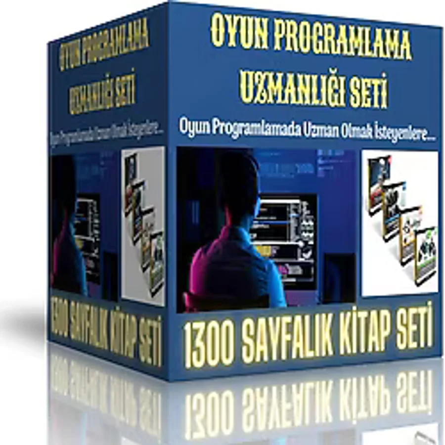 Enine Boyuna Oyun Programlama Uzmanlığı Seti (4 Kitaplık Süper Set) - Enine Boyuna Eğitim