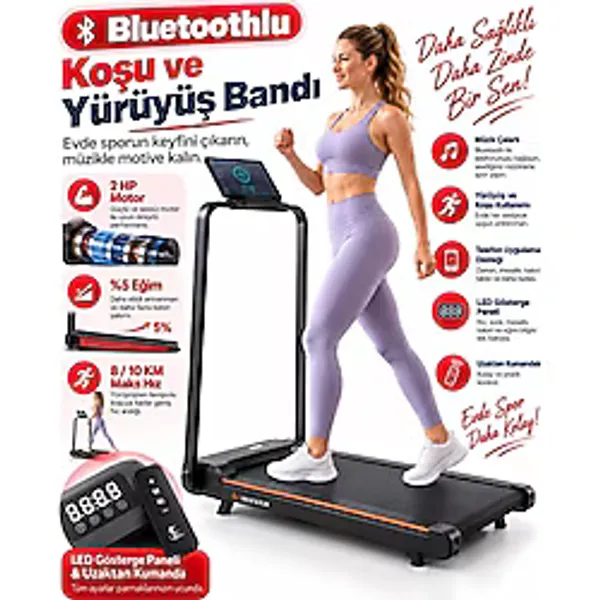 Ensiga Yeni Nesil Kumandalı Koşu Bandı