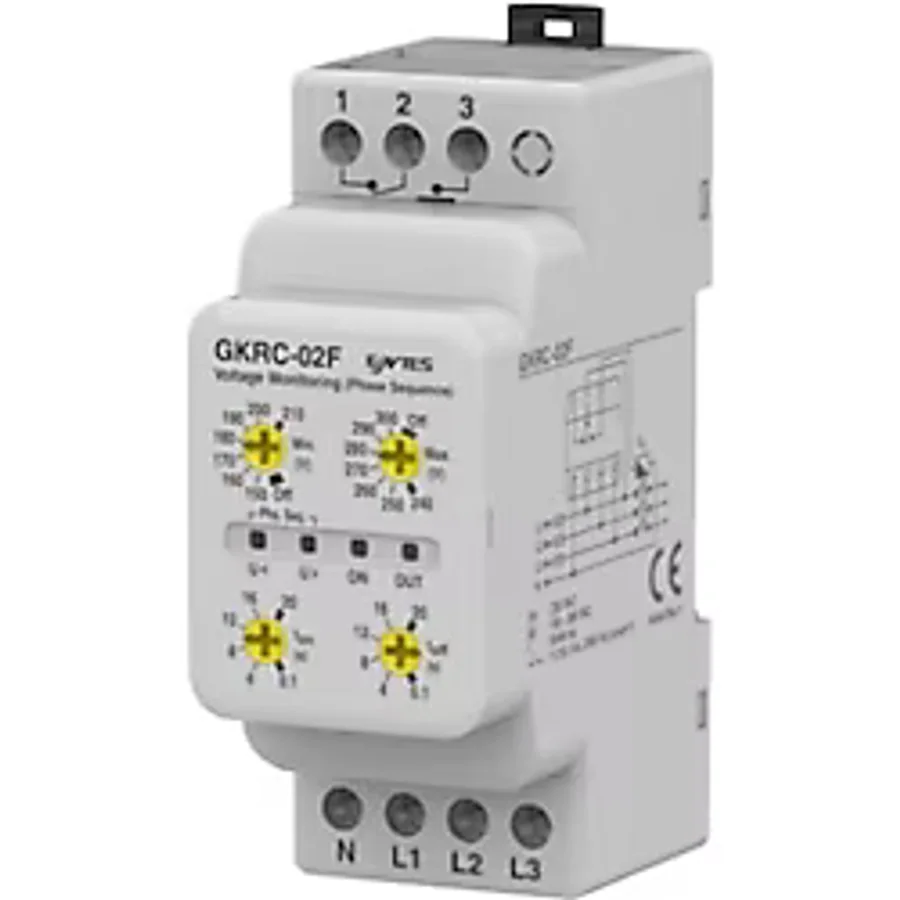 Entes GKRC-02F Gerilim Kontrol Rölesi M3958