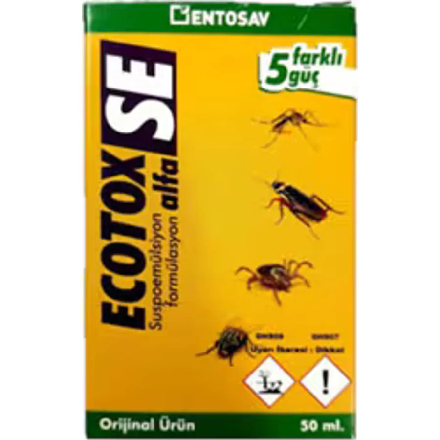 Entosav Ecotox Alfa Se 50 ml Genel Haşere Ilacı