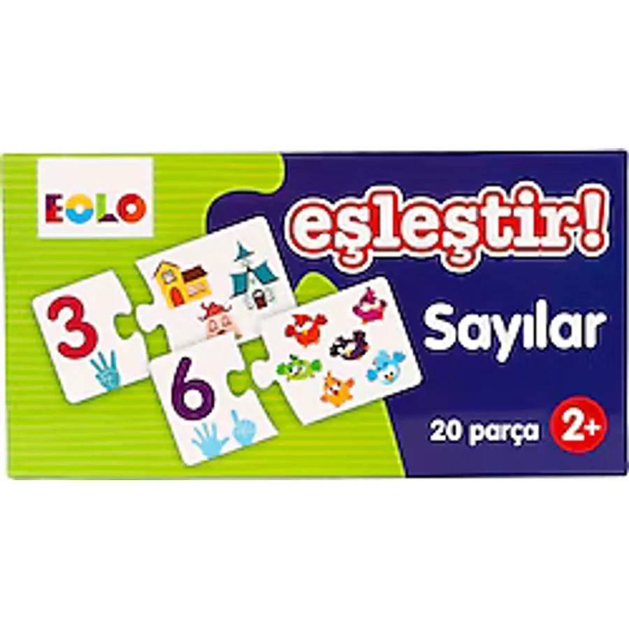 Eolo Sayılar Eşleştir Kartları