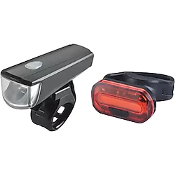 Epic Bike Parts Epic COMBO 3 Ön Arka Bisiklet Aydınlatma Seti Far Stop Seti Pilli FST-304