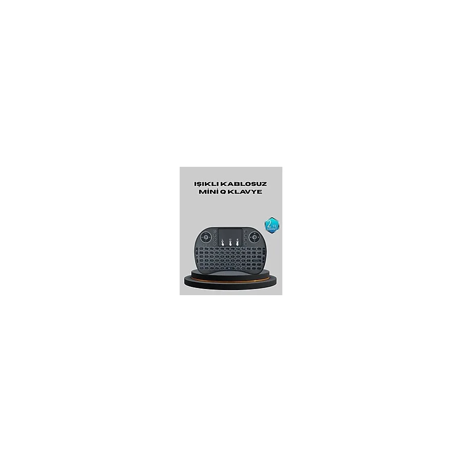 Epilons Aydınlatmalı Touchpad'li Q Klavye - Türkçe Karakterli, USB Bağlantılı, Numerik Tuş Takımı