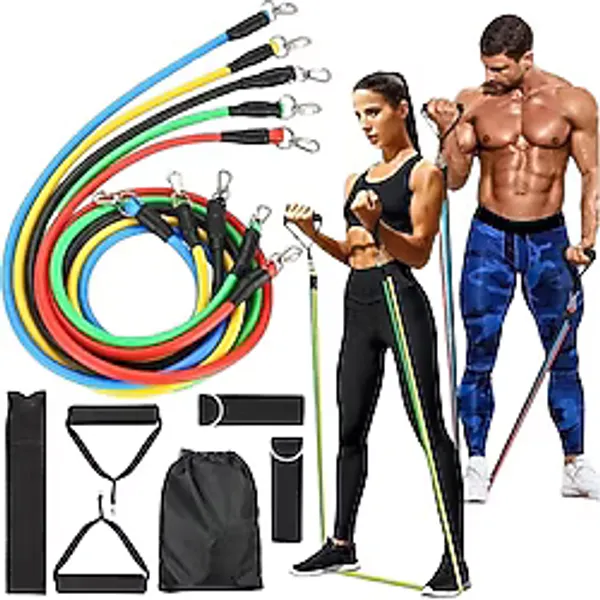 Epilons Full Body Antrenman İçin Kapı Arkası Spor Bandı ve Aksesuar Seti