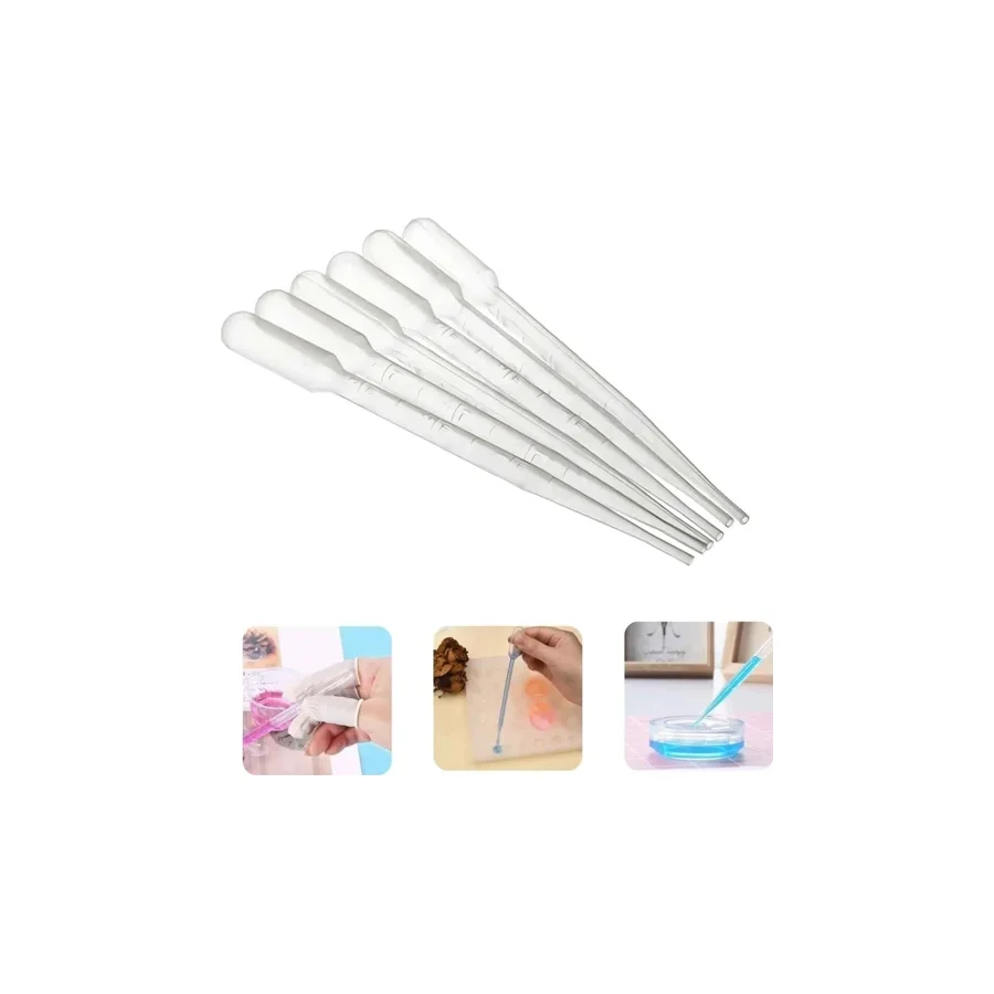 Epoksi Damlalık Esans Pastör Pipeti 3 ML (5 Adet)