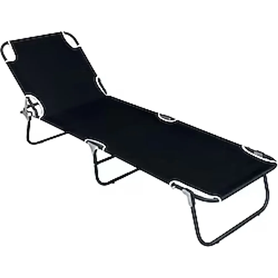 Eportatif 183x57x23 cm Katlanir Şezlong Şezlong