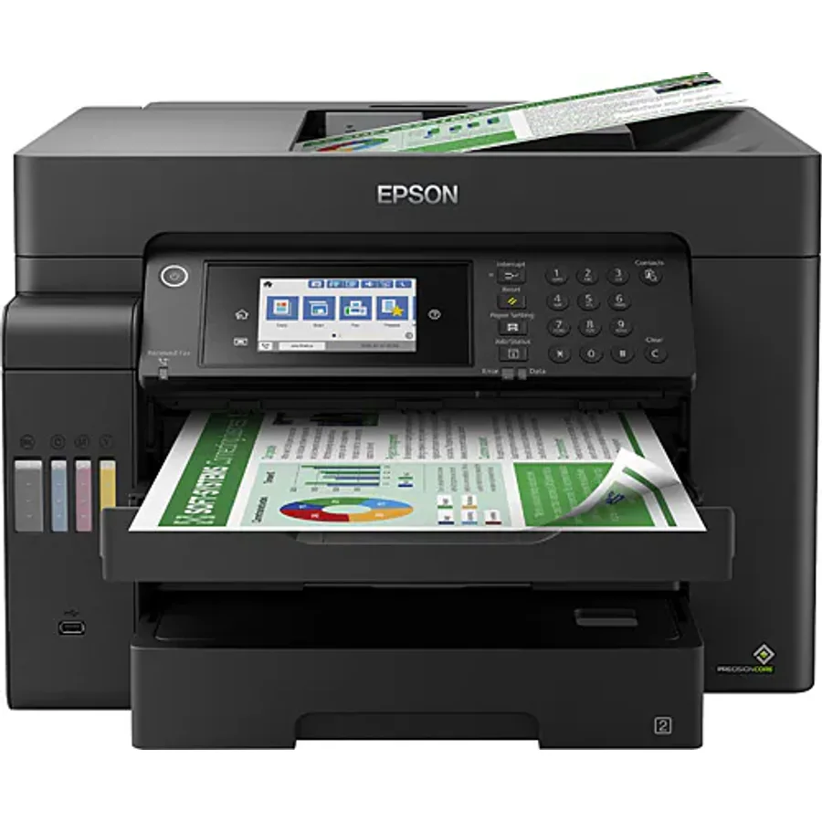 Epson EcoTank L15150 Tarayıcı + Fotokopi + Faks Çok Fonksiyonlu Tanklı Mürekkep Püskürtmeli Yazıcı