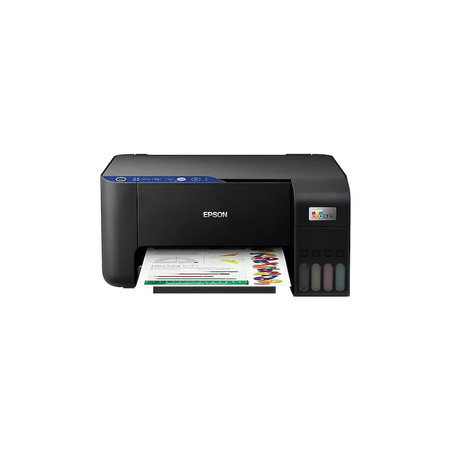 Epson EcoTank L3252 Wi-Fi + Tarayıcı + Fotokopi Renkli Çok Fonksiyonlu Tanklı Mürekkep Püskürtmeli Yazıcı