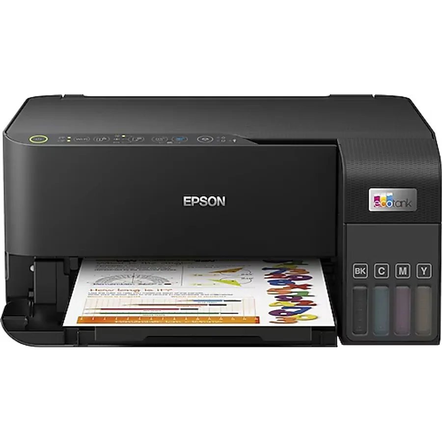 Epson EcoTank L3550 Wi-Fi Tarayıcı + Fotokopi Renkli Çok Fonksiyonlu Mürekkep Püskürtmeli Yazıcı