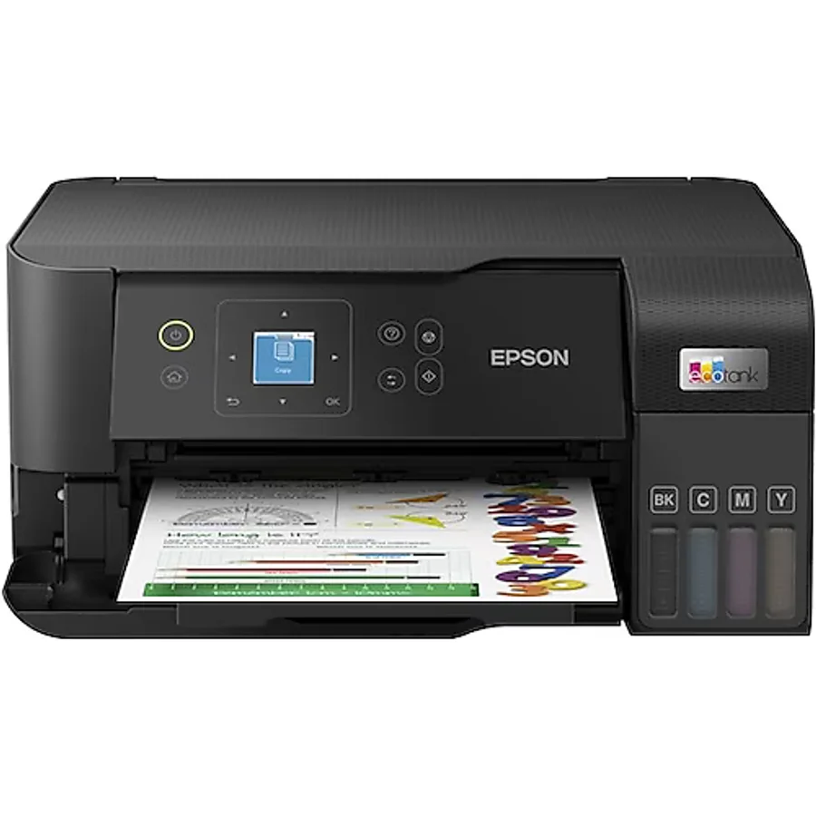 Epson EcoTank L3560 Wi-Fi + Tarayıcı + Fotokopi Renkli Çok Fonksiyonlu Tanklı Mürekkep Püskürtmeli Yazıcı