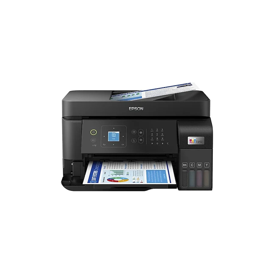 Epson EcoTank L5590 Wi-Fi + Tarayıcı + Fotokopi + Faks Renkli Çok Fonksiyonlu Tanklı Mürekkep Püskürtmeli Yazıcı