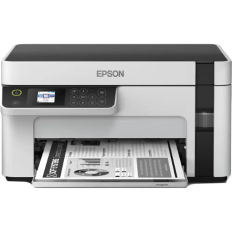 Epson EcoTank M2120 Wi-Fi + Tarayıcı + Fotokopi Mono Çok Fonksiyonlu Tanklı Mürekkep Püskürtmeli Yazıcı