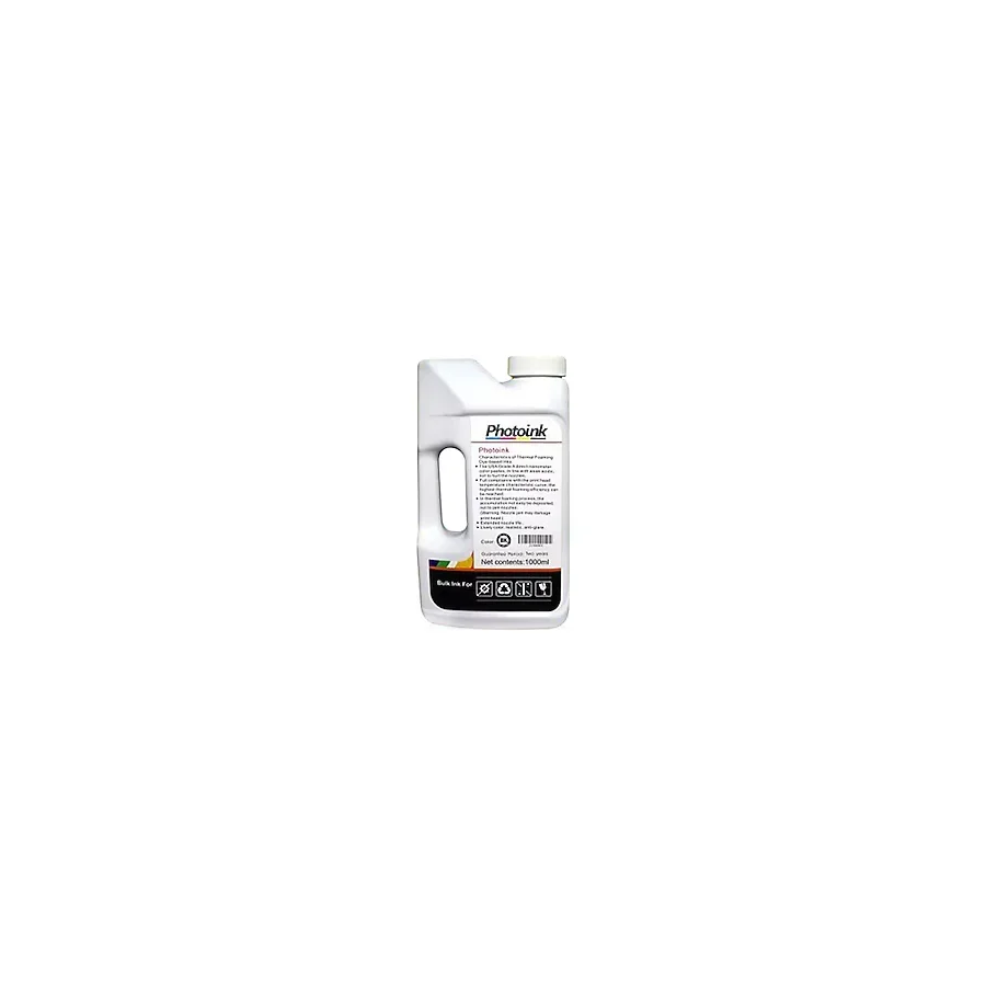 Epson L Serisi Yazıcılar için uyumlu 1 Litre Siyah Mürekkep (PHOTOINK Akıllı Mürekkep L1210-L1250-L3210-L3211-L3250-L3251-L3256-l3260-L5290-L5296