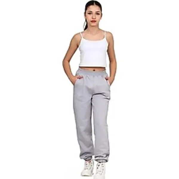ERDEM KIDS Kız Erkek Çocuk Paçası Lastikli 3 İplik Şardonlu İçi Pamuklu Okul Eşofman Altı Pantolon