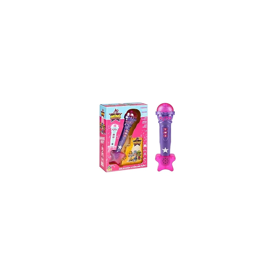 Erdem Toys Işıklı ve Müzikli Oyuncak Mikrofon