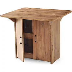 Erezogulları Mobilya Izmir Katlanır Dolaplı Mutfak Masası 80x90cm
