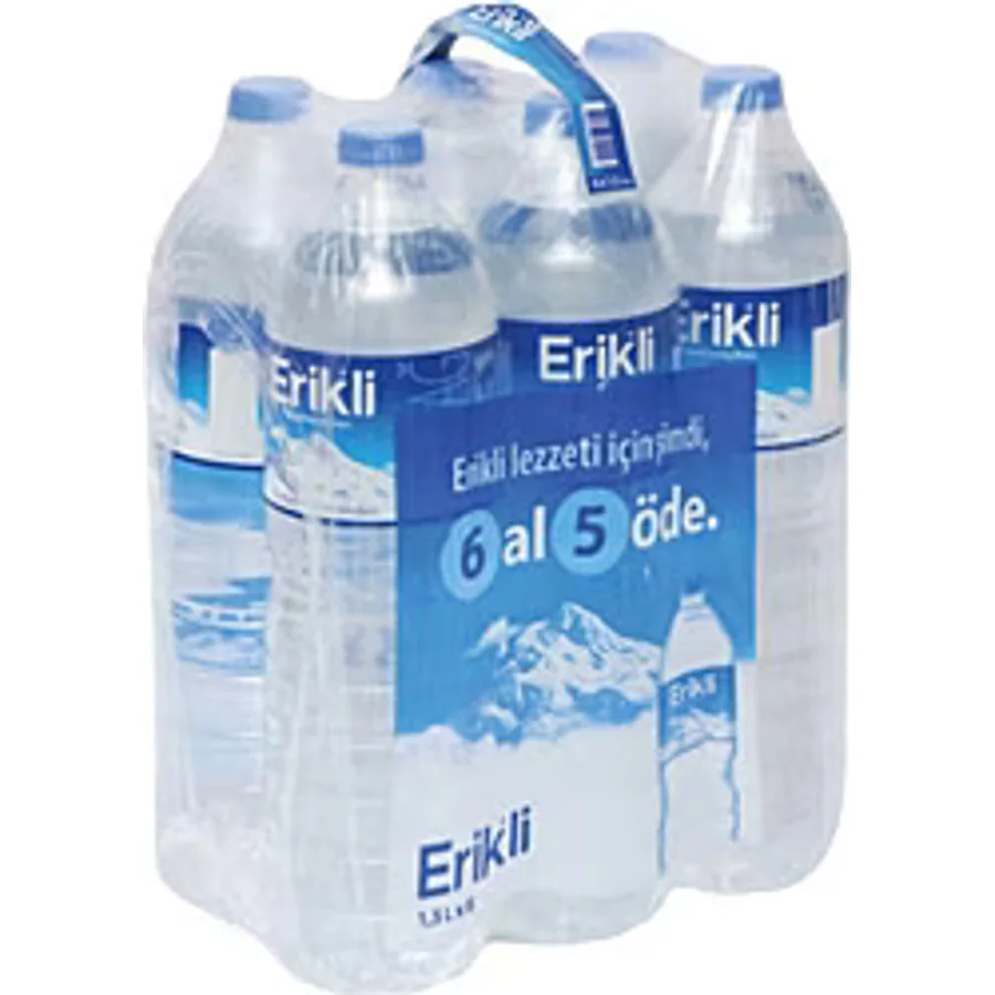 Erikli 1.5 lt 6'lı Paket Su