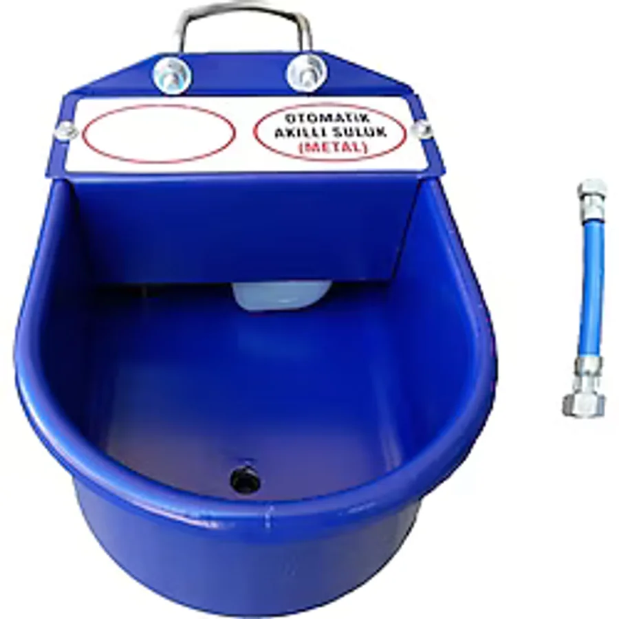 ERİNOX 5 Litre Şamandıralı Metal Hayvan Suluğu