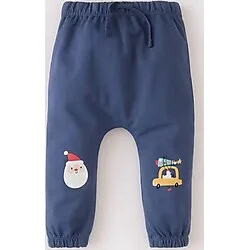 Erkek Bebek Yılbaşı Temalı Beli Lastikli Eşofman Altı