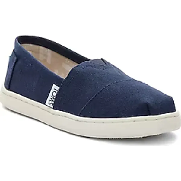 Erkek Çocuk Espadril / Keten 10010532 Toms ACLASS Alpargata Canvas Navy 30-36