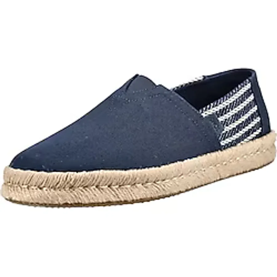 Erkek Espadril 10023173 10023184 Toms ALPARGATA ROPE 2.0 Nautical Stripe
