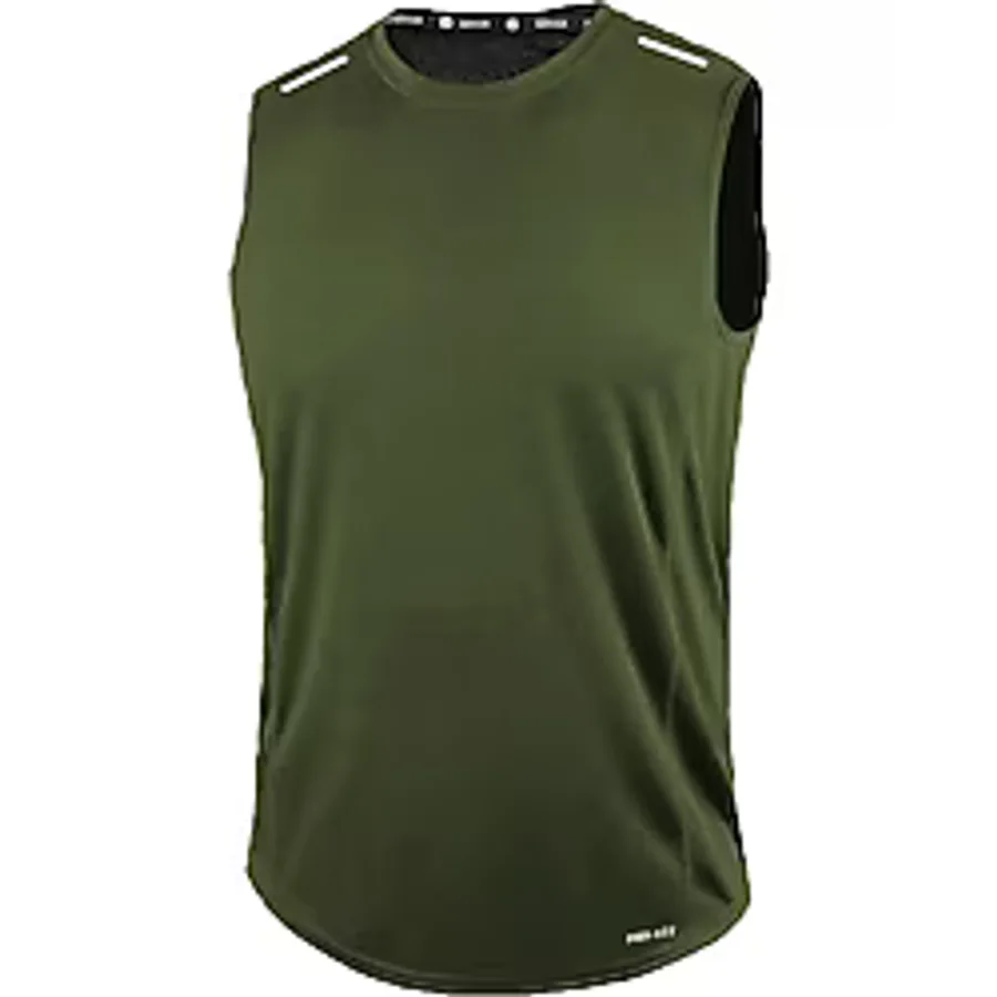 Erkek Nem Emici Hızlı Kuruma Atletik Teknik Performans Sporcu Sıfır Kol T-shirt DRIFIT-SIFIRKOL