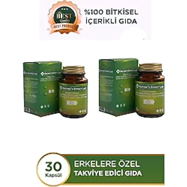 Erkeklere Özel Performans Arttırıcı Takviye-Güç , Enerji ve Dayanıklılık Destekli 60 Kapsül - 1,13 gr