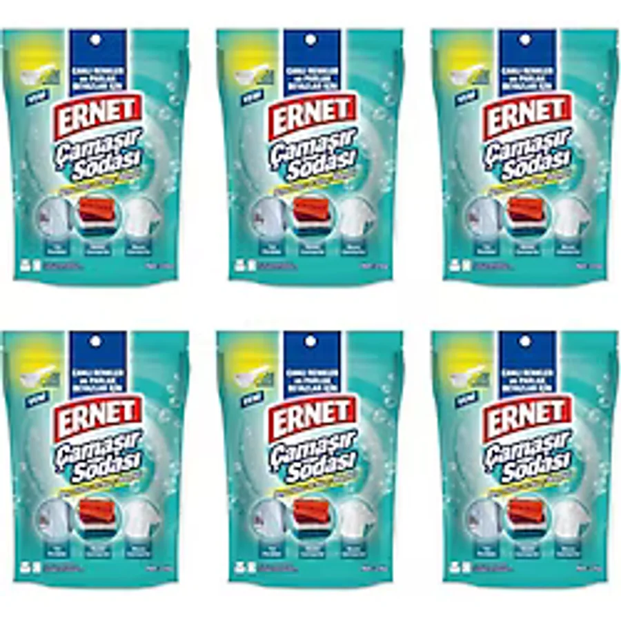 Ernet 2 kg 6'lı Paket Çamaşır Sodası