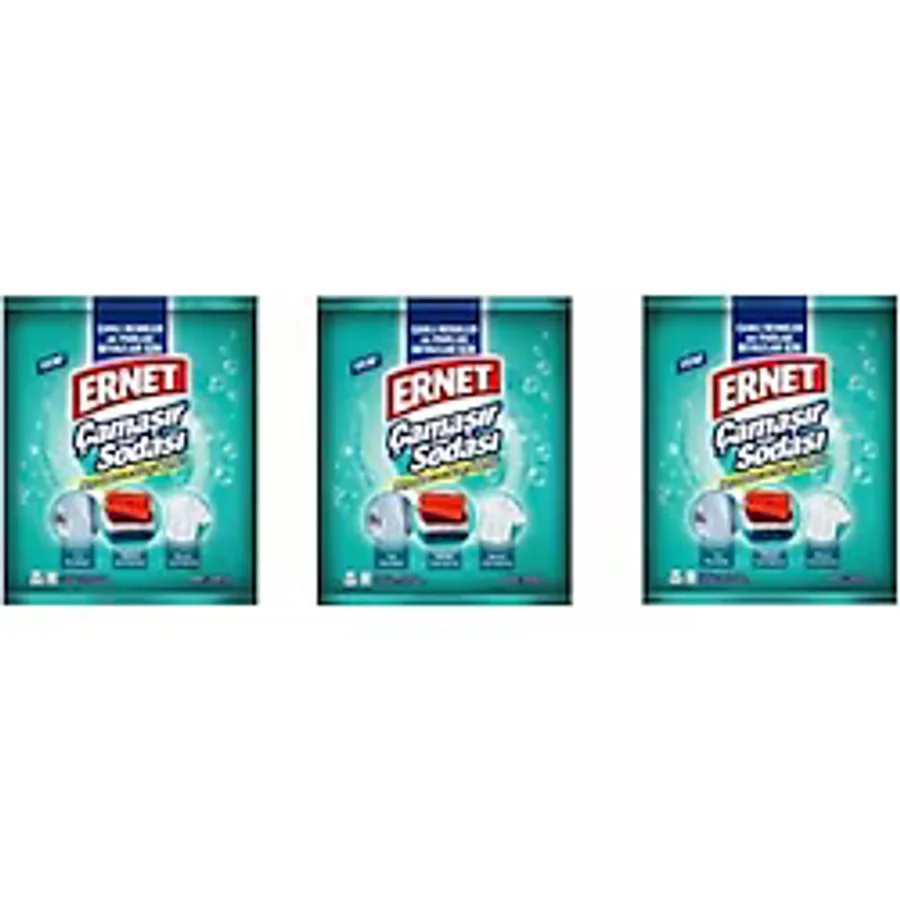 Ernet 500 gr 3'lü Paket Çamaşır Sodası