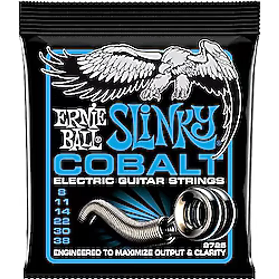 Ernie Ball Extra Slinky Kobalt Elektro Gitar Telleri, Ölçü 8-38