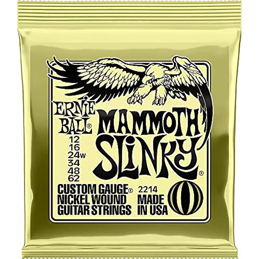 Ernie Ball Mammoth Slinky Elektro Gitar Teli - Kalınlık 12-62