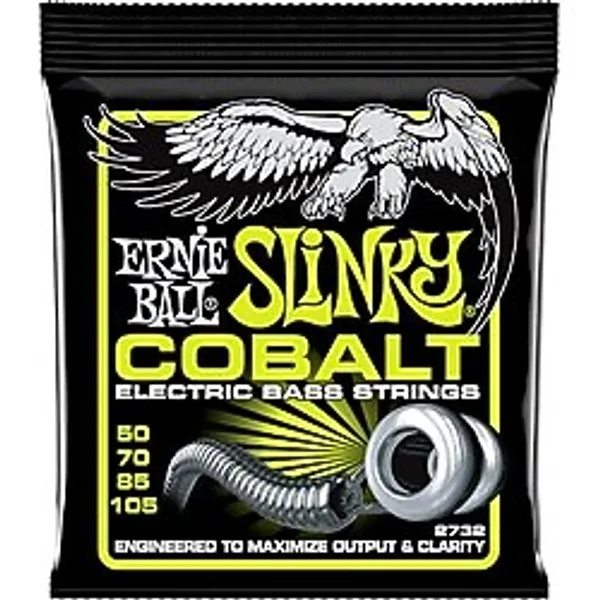 Ernie Ball Normal Slinky Kobalt Elektro Gitar Telleri, Ölçü 50-105