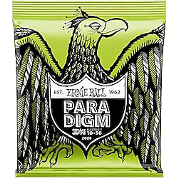 Ernie Ball Normal Slinky Paradigm 7 Telli Elektro Gitar Telleri, Ölçü 10-56
