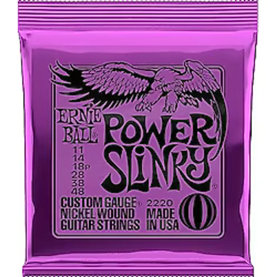 Ernie Ball Power Slinky Elektro Gitar Teli - Kalınlık 11-48