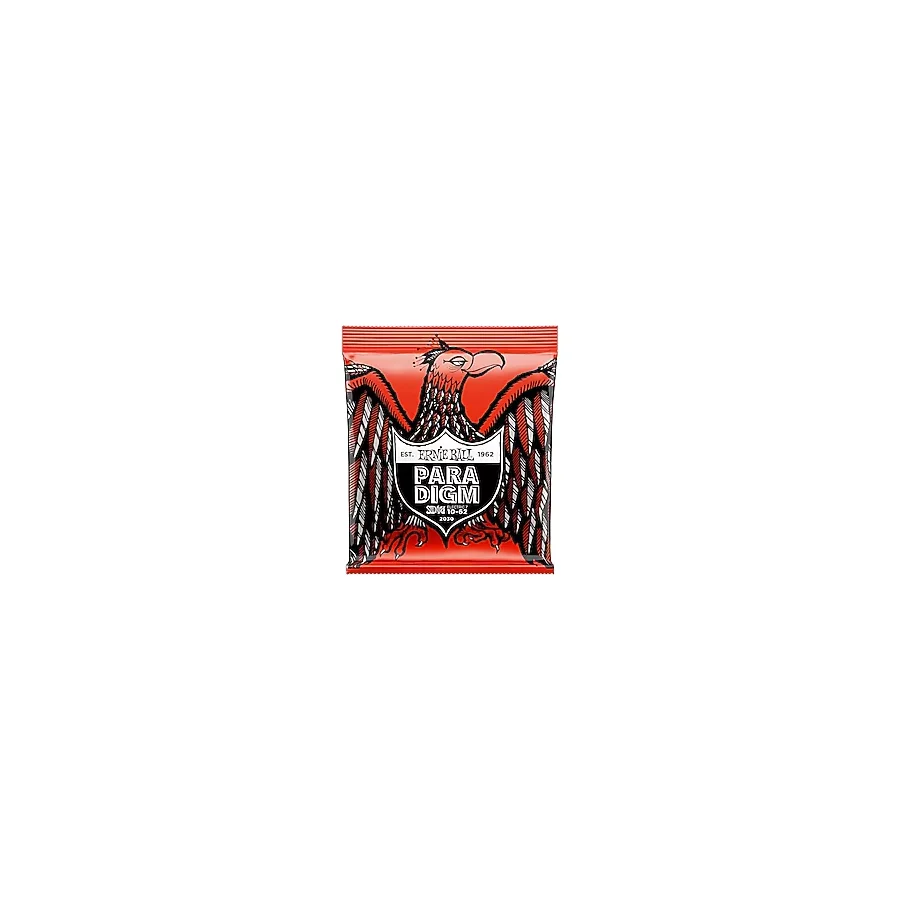 Ernie Ball Sıska Üst Ağır Alt Slinky Paradigma 7-String Elektro Gitar Telleri, Ölçer 10-62