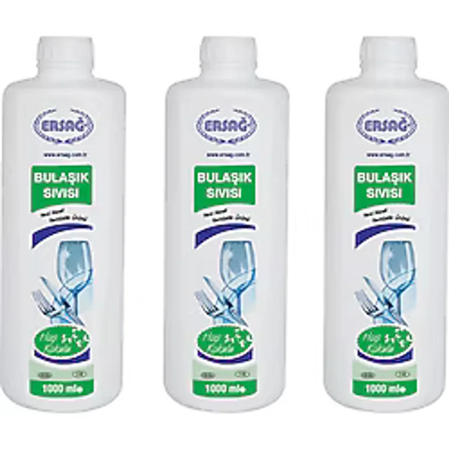 Ersağ 1000 ml 3 Adet Hoş Kokulu Bulaşık Sıvısı
