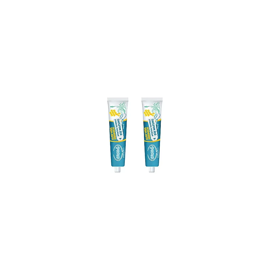 Ersağ Bitkisel Aloe Vera ve Propolis 100 ml 2 Adet Florürsüz Diş Macunu