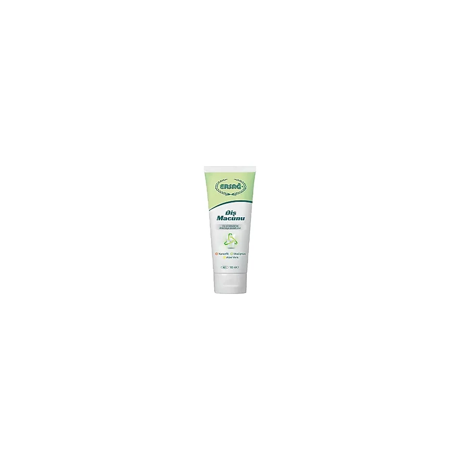 Ersağ Diş Macunu (KARANFİL - OKALİPTÜS - ALOE VERA) 100 ml