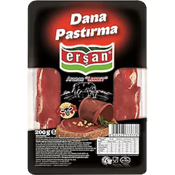 Erşan 200 gr Yemeklik Pastırma