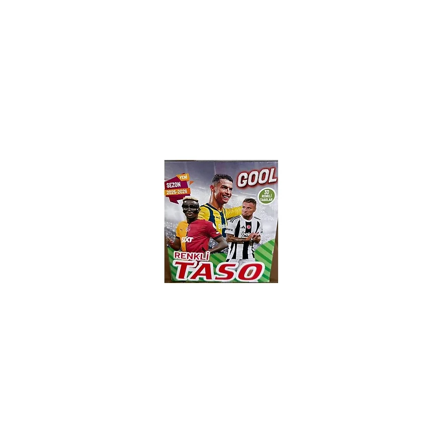 ERTOYS STORE SÜPER GOOOL FUTBOL RENKLİ TASO 100 ADET