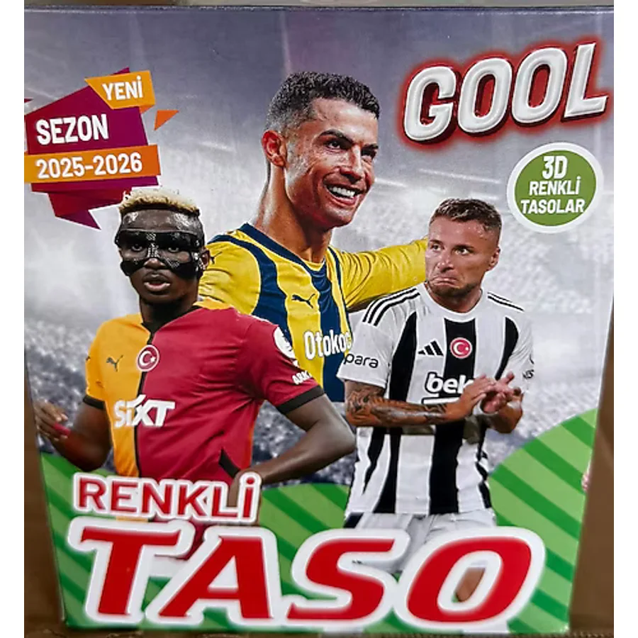 ERTOYS STORE SÜPER GOOOL FUTBOL RENKLİ TASO 50 ADET