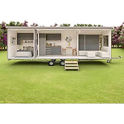 Escamp 8500 Flat Tiny House (Verandalı)