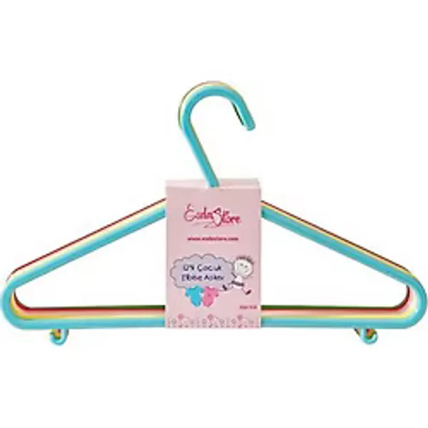 Esda Store 12'li ÇOCUK ve BEBEK Elbise Askısı
