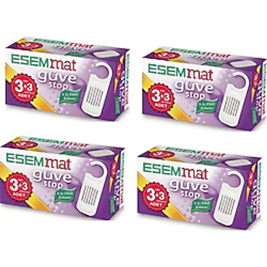 Esemmat Etkili ve Güvenli Güve Kovucu - Güve Kovucu x 4